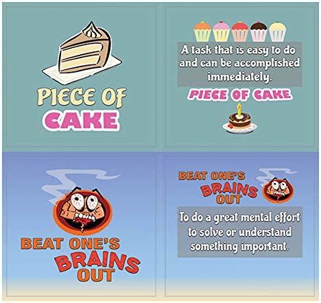 Creanoso Funny Idiom Stickers (10-Sheet) - Waterproof, Unique Themes Designs, DIY Decoration Art Decal for Boys & Girls, Teens - Stocking Stuffers Ideas for Adults