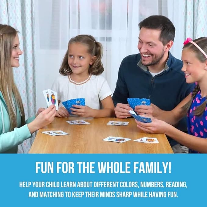 Regal Games Card Games for Kids - Go Fish, Crazy 8's, Old Maid, Slap Jack, Garbage Monsters, War - Simple & Fun Classic Family Table Games - Games May Vary (6 Card Games x 6 Sets)