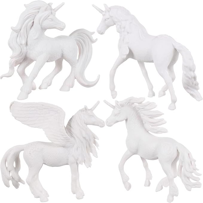 Paint Your Unicorn Set DIY Painting Unicorn Kit Unicorn Party Favor Decorate and Drawing 3D Toys for Kids Girl Toys Art and Craft Set…