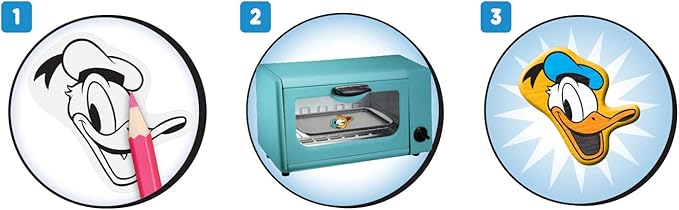 Shrinky Dinks Disney Classics Kit, 15 Pre-Printed Shrinky Dinks Sheets, Kids Toys for Ages 5 Up by Just Play