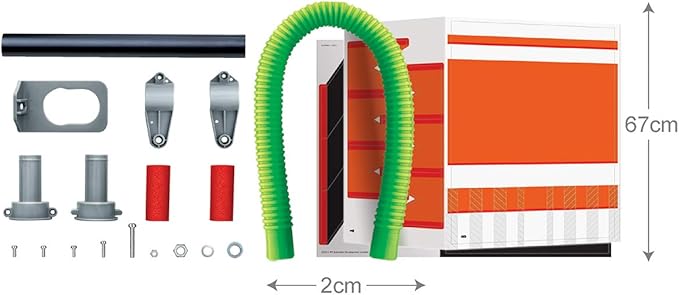 4M Green Science Rocket Kit - STEM Toys DIY Physics Science Experiment Launch Educational Gift, Brown/a (4630)