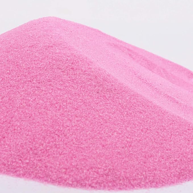 Shiny Stone Colorful Sand,Rainbow Sand,Art Sand,Colored Sand,Craft Sand,Decorative Wedding Vibrant Sand, 40 Colors 250g/0.55lb/8.81oz