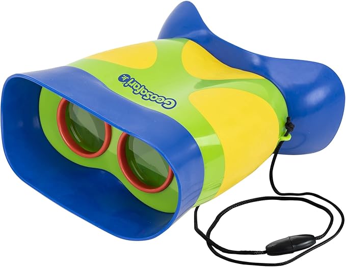 Educational Insights GeoSafari Jr. Kidnoculars - Binoculars for Kids Ages 3+, STEM and Outdoor Toys for Toddlers, Gifts for Toddlers, Educational Toys for Kids