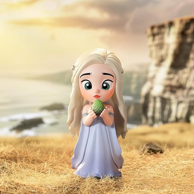 POP MART Game of Thrones Series Figures, Game of Thrones Blind Box Figures, Random Design Action Figures Collectible Toys Home Decorations, Holiday Birthday Gifts for Boys and Girls, Single Box