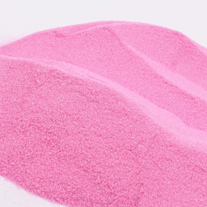 Shiny Stone Colorful Sand,Rainbow Sand,Art Sand,Colored Sand,Craft Sand,Decorative Wedding Vibrant Sand, 40 Colors 250g/0.55lb/8.81oz