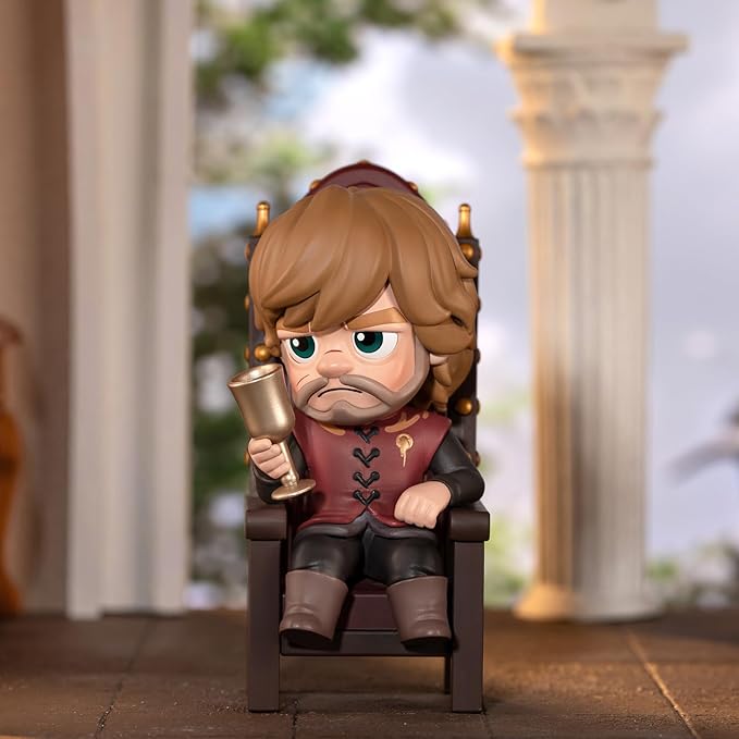POP MART Game of Thrones Series Figures, Game of Thrones Blind Box Figures, Random Design Action Figures Collectible Toys Home Decorations, Holiday Birthday Gifts for Boys and Girls, Single Box
