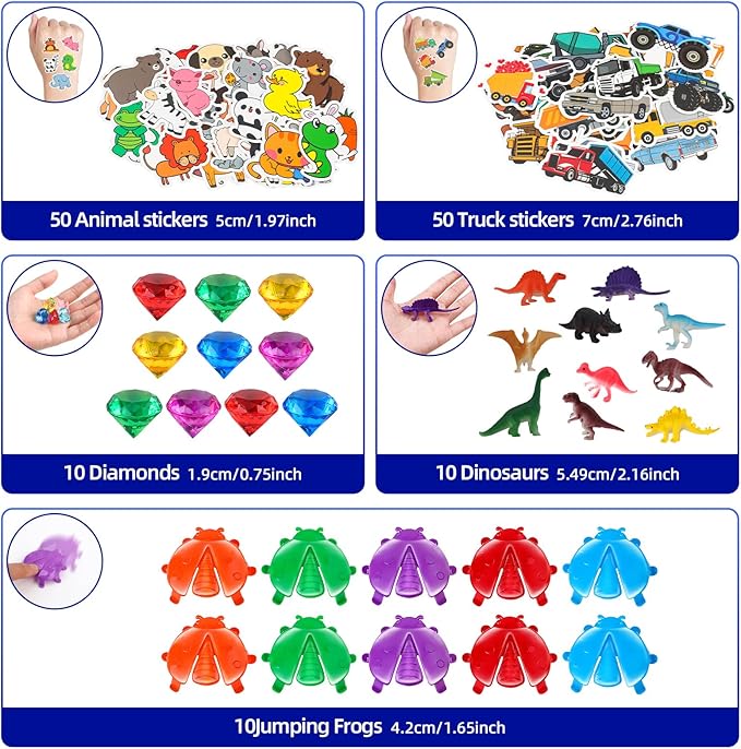 nicknack 1000PCS Party Favor for Kids Birthday Goodie Bag Fillers Classroom Prizes Box Toy Assortment Pinata Fillers