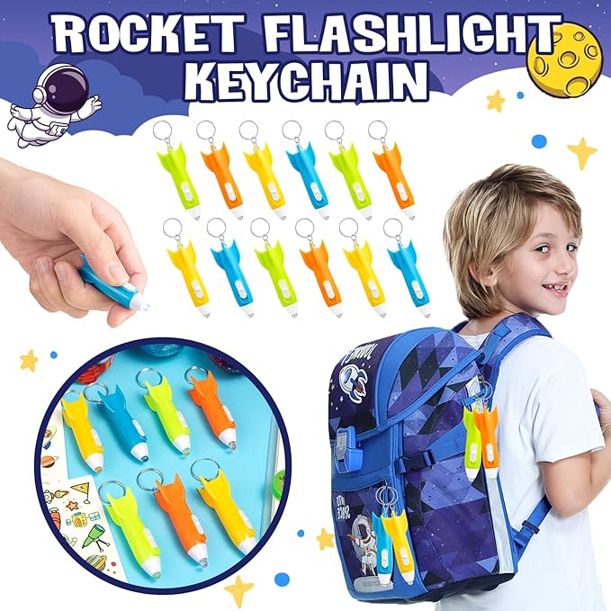 Space Party Favors, Outer Space Themed Birthday Decorations, Astronaut Gift Box for Kids (Space)