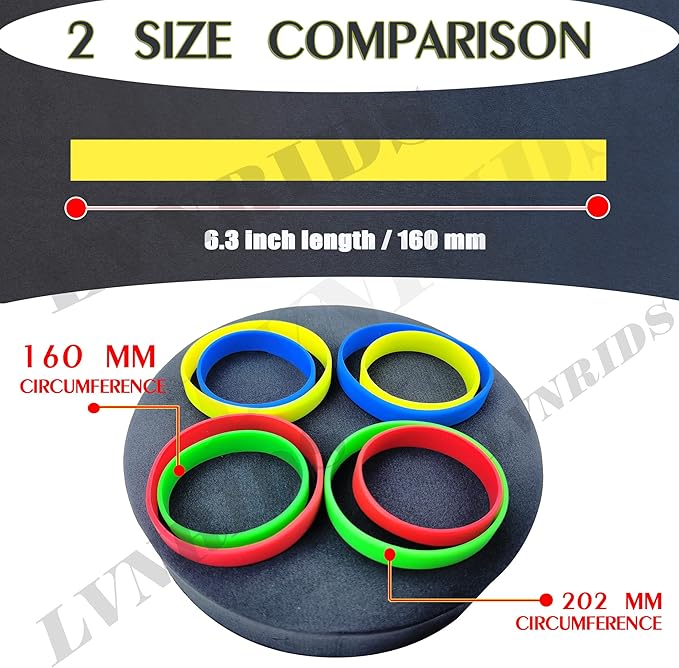 50 PCS Silicone Bracelets Wristbands for kid, Sports Rubber Elastic Wristband Bracelet for Party Decorations Favors Set Pack Orange