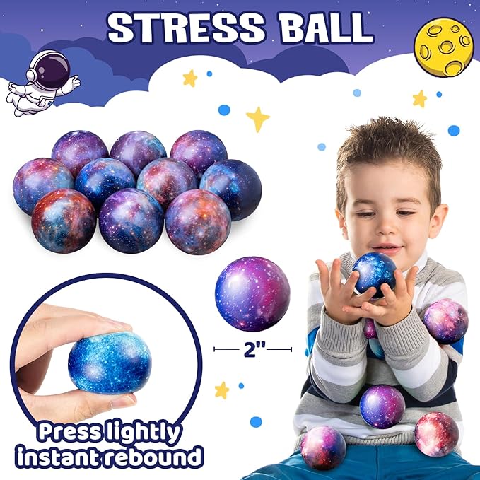 Space Party Favors, Outer Space Themed Birthday Decorations, Astronaut Gift Box for Kids (Space)