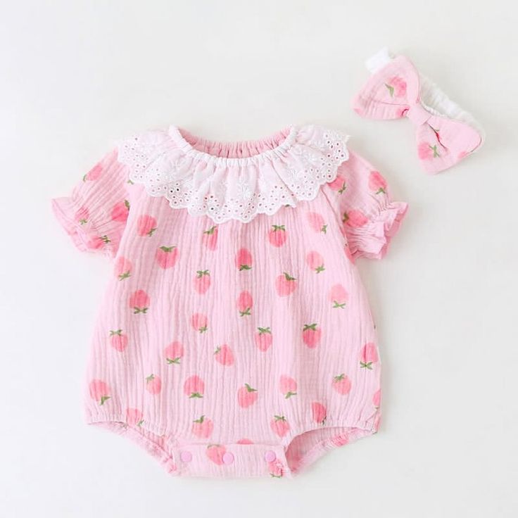 Organic-newborn-romper-pink-Tiny-Hand-baby-clothing
