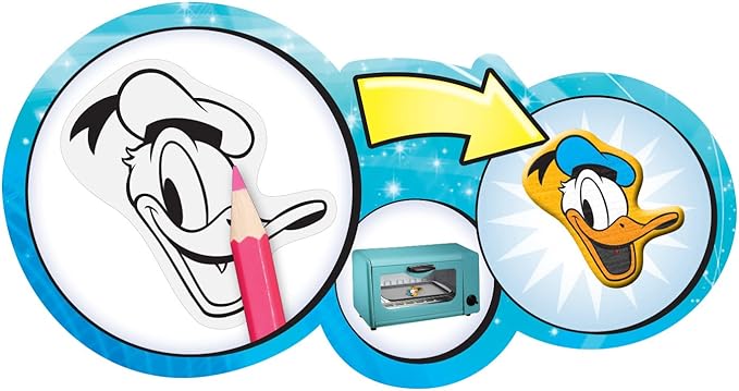 Shrinky Dinks Disney Classics Kit, 15 Pre-Printed Shrinky Dinks Sheets, Kids Toys for Ages 5 Up by Just Play