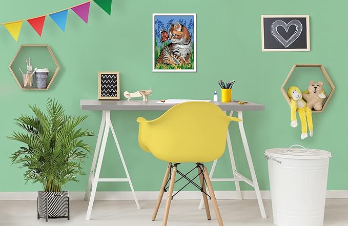 Ravensburger CreArt Best Friends Paint by Numbers Kit - Engage Your Kids Creatively | Complete Set for Beginner Artists | for Age 9 and Above | Ideal for Home Decor or Gift