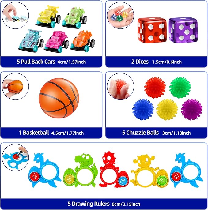 nicknack 1000PCS Party Favor for Kids Birthday Goodie Bag Fillers Classroom Prizes Box Toy Assortment Pinata Fillers