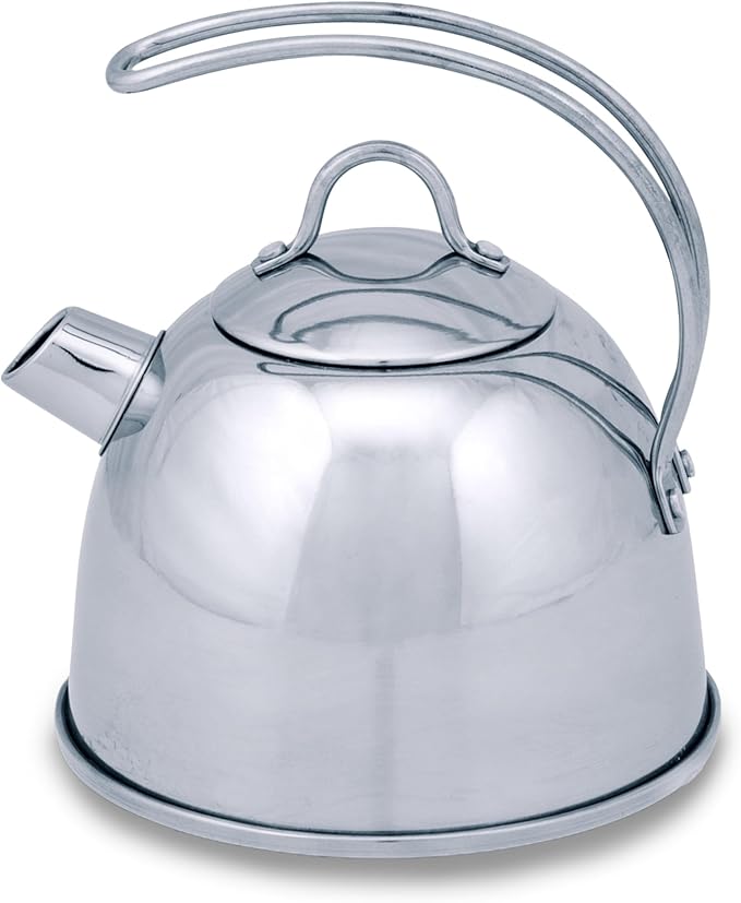 Melissa & Doug Stainless Steel Pretend Play Tea Set and Storage Rack for Kids (11 pcs)