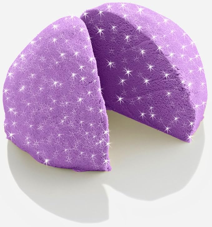 Sparkling Purple Amethyst 2 Pound Refill Pack - Moldable Indoor Play Sand in Resealable Bag