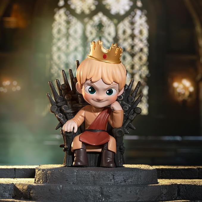 POP MART Game of Thrones Series Figures, 12PCs Game of Thrones Blind Box Figures, Random Design Action Figures Collectible Toys Home Decorations, Holiday Birthday Gifts for Boys and Girls, Whole Set