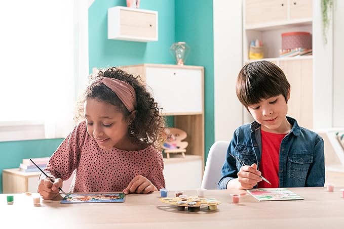 Ravensburger CreArt Best Friends Paint by Numbers Kit - Engage Your Kids Creatively | Complete Set for Beginner Artists | for Age 9 and Above | Ideal for Home Decor or Gift