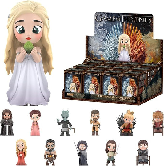 POP MART Game of Thrones Series Figures, 12PCs Game of Thrones Blind Box Figures, Random Design Action Figures Collectible Toys Home Decorations, Holiday Birthday Gifts for Boys and Girls, Whole Set
